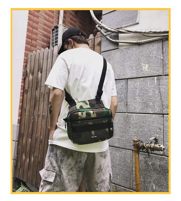 2019 Amazon Chic Multi Pockets Trendy Suspender Ammo Bag Waist Bag Fashion Vest Bag Men