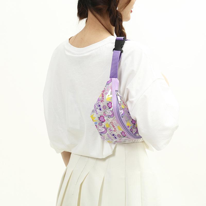 2019 Female Newest Cheap Cute Cartoon Unicorn Flamingo PVC Clear Fanny Pack  Waist Bum Bag For Girls