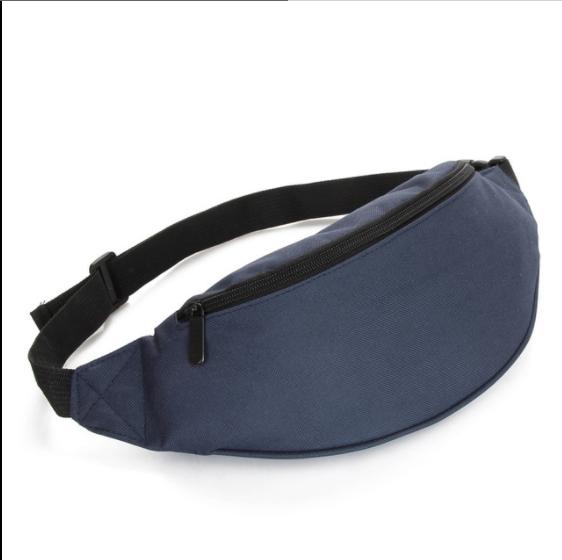 2019 Top Sale Unisex Outdoor Running Sport Belt Bag Cheap Custom Logo Canvas Neon Fanny Pack Waist Bag