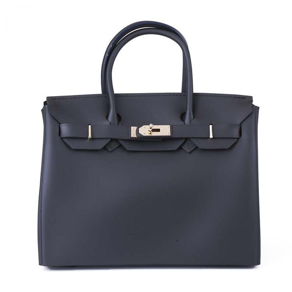 2019 low MOQ PU bag women summer beach  bag jelly tote bag