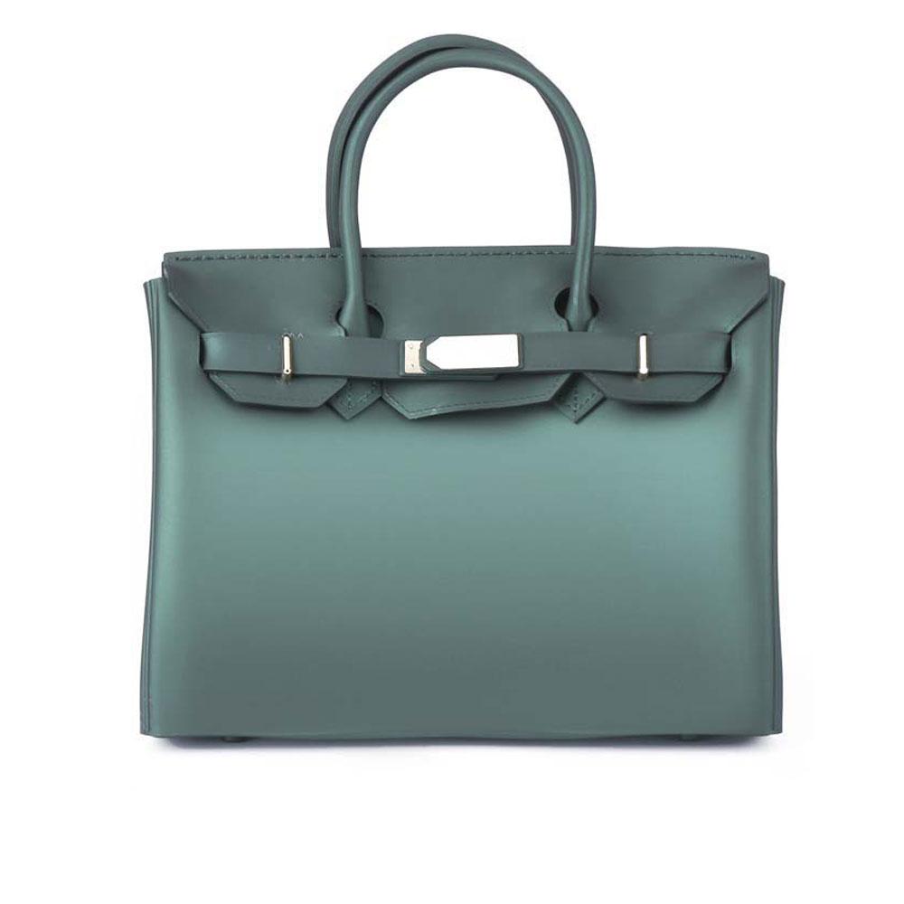 2019 low MOQ PU bag women summer beach  bag jelly tote bag