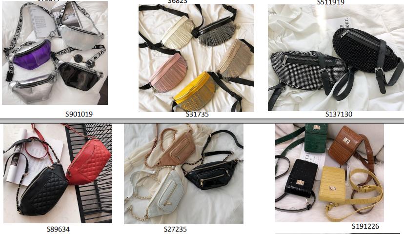 2019 summer waterproof waist bum belt bag ladies clear transparent pvc neon fanny pack wholesale