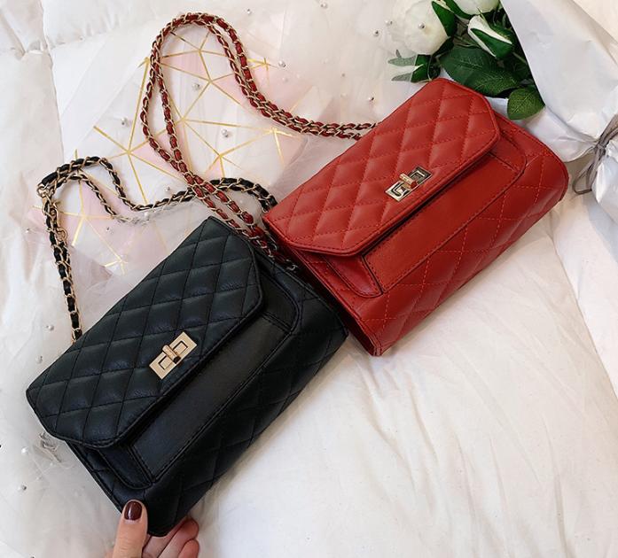 Hot Sale Newest Quilted Leather Fashion Chest Bag Women Waist Belt Bag Lady Fanny Pack Purse 2019