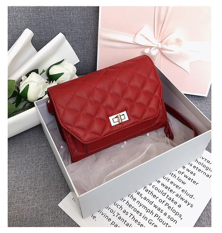Hot Sale Newest Quilted Leather Fashion Chest Bag Women Waist Belt Bag Lady Fanny Pack Purse 2019