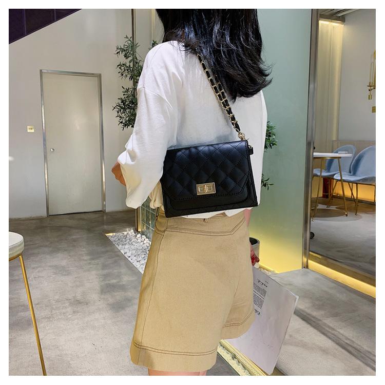 Latest Multifunction Fashion Faux Leather Women Waist Bag Shoulder Chest Bag Quilt Fanny Pack Belt Bag 2019