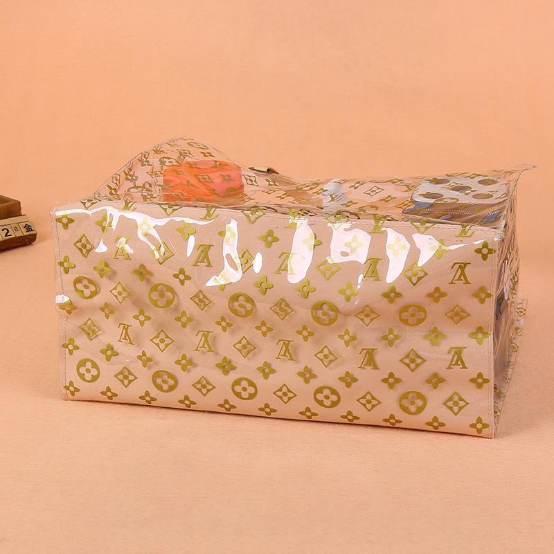 Wholesale convenient Fashion transparent Pvc Shoulder Bag handbag shopping Bags