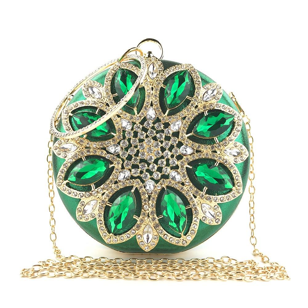 2019 New Round shape Clutch evening bag for women