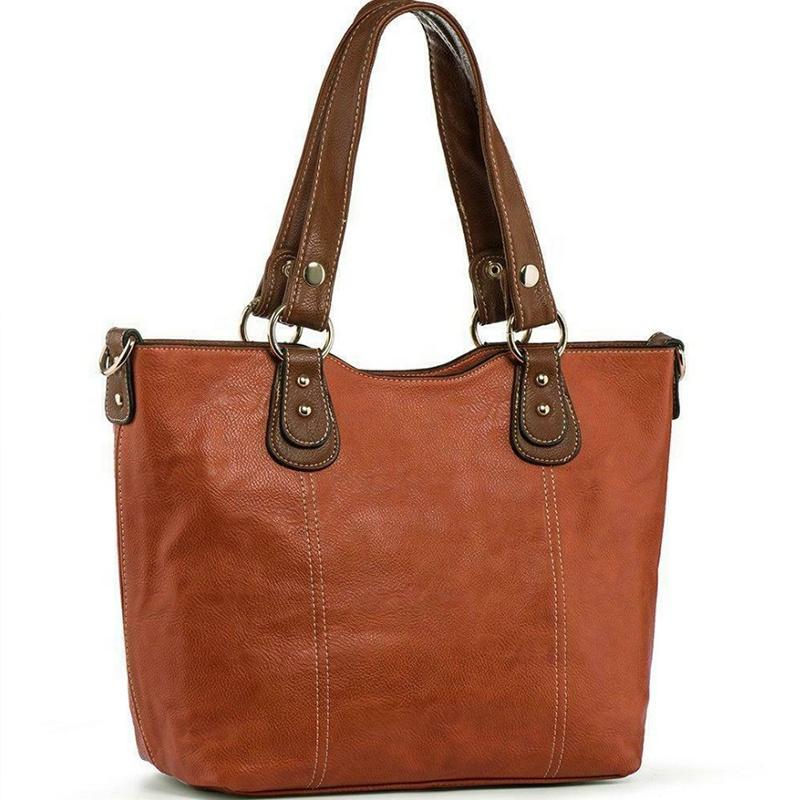 Handbags for Women Top Handle Shoulder Bags PU Leather Tote Purse