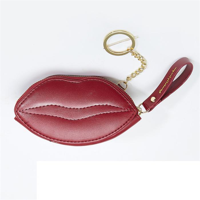 Brazilian women's lip-shaped mini-cute Coin Wallet