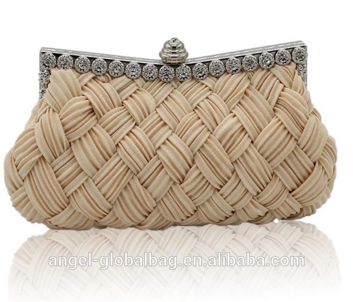 India wholesale fashion rhinestone red bridal ladies clutch purse evening bag