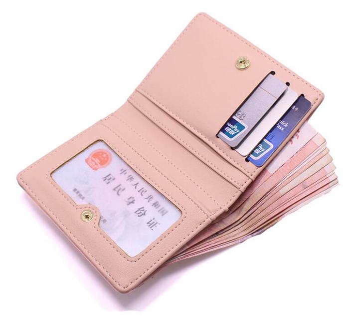 Latest design korean mini coin pu lady purse