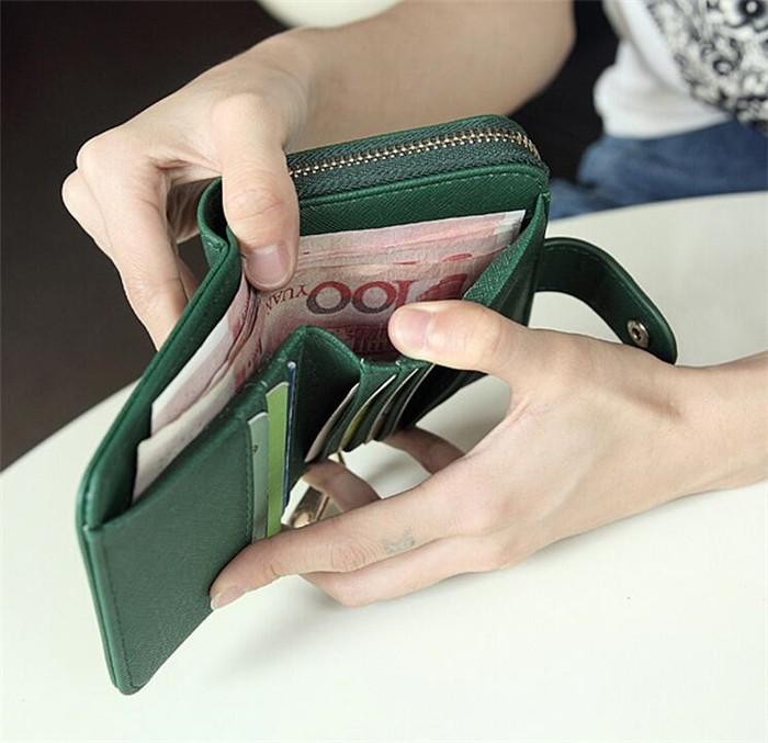 Wholesale korean fashion multiple card mini ladies coin purses women